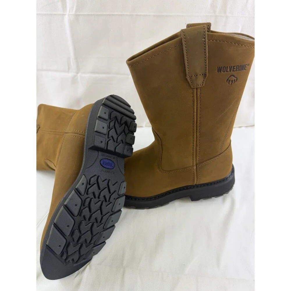 Wolverine Cowboy/Work Boots Men's Leather Size 10 M - W04727 NEW in box.